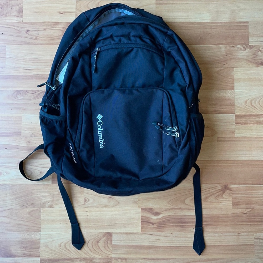Columbia black backpack.